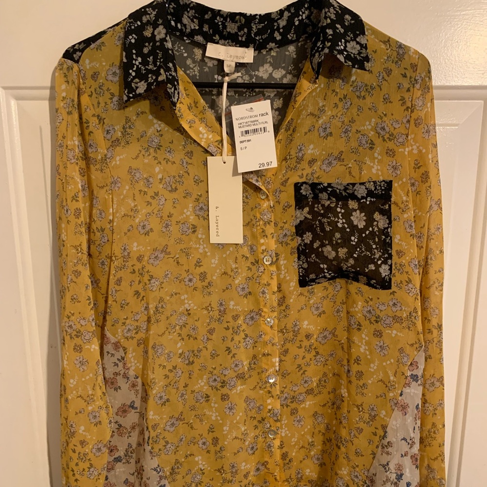 Button down blouse